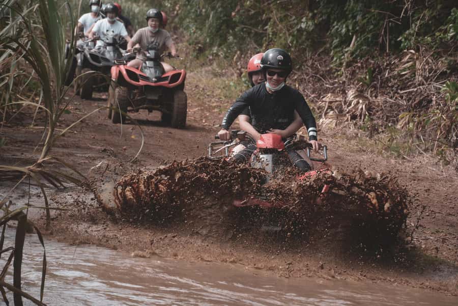 2-Hour Quad Bike Tour of the Wild South of Mauritius - Rochester Falls brings the first big pause