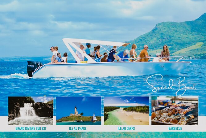 5 Islands Speedboat Cruise incl. Snorkeling in Blue Bay + Lunch at Ile aux Cerfs - What the skipper and group atmosphere add