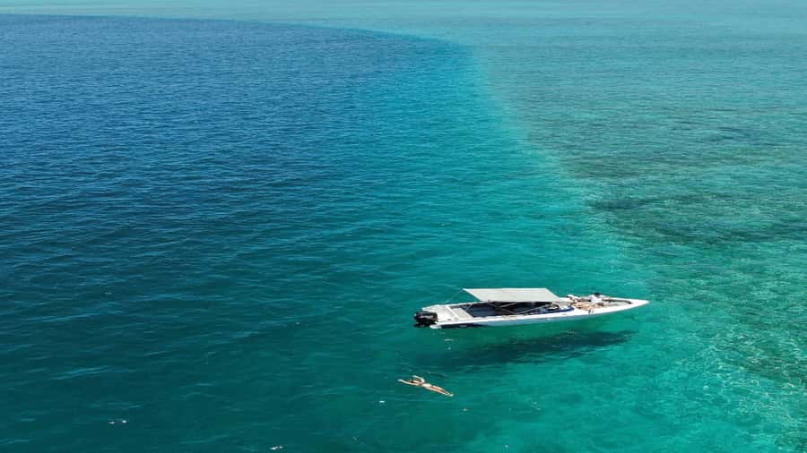 5 Islands Speedboat w/Snorkeling Sea Turtle + Lunch & Drinks - A fast start from Trou d’Eau Douce