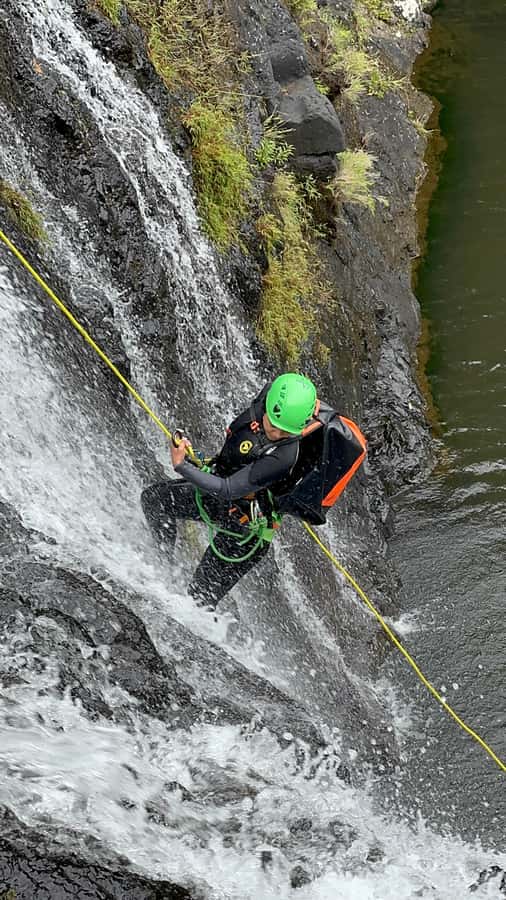Abseiling/Canyoning - Tamarind Falls by rope, not just by viewpoint