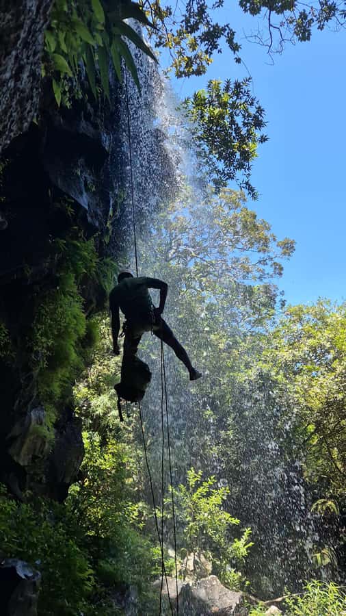 Abseiling/Canyoning - The safety briefing and gear check