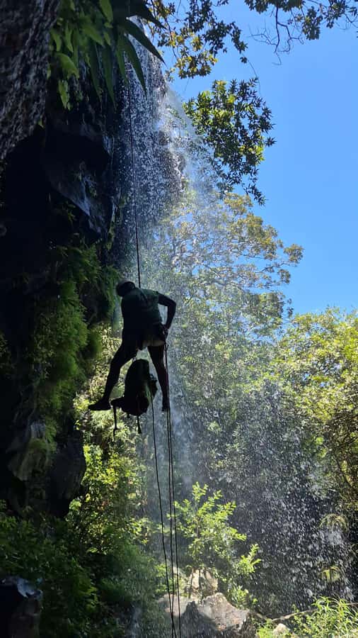 Abseiling/Canyoning - A 20-minute walk back to the car