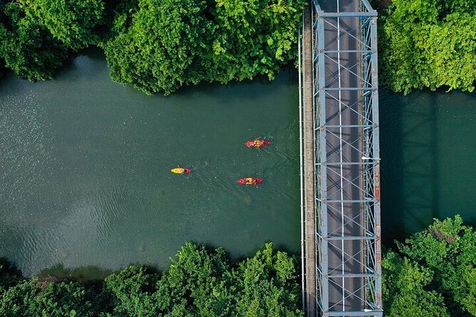 Afternoon Guided Kayak Activity on the Tamarin River - Mountain views from the river