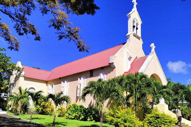 Authentic North East Coast E-bikes Guided Tour - Cap Malheureux and the famous red church