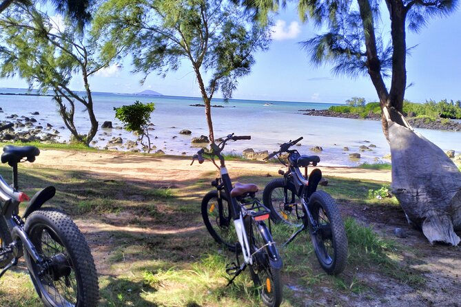 Authentic North East Coast E-bikes Guided Tour - Anse La Raie: two coastal stops and a sea swim
