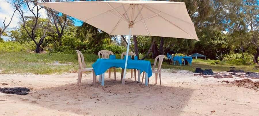Blue bay: boat trip for ile au cerf (5 islands, barbecue) - Grand River South East and the waterfall