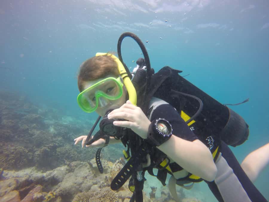 Blue Bay: LEARN TO DIVE TODAY with CORAL DIVING Team - Starting beside Le Peninsula Bay Beach Resort