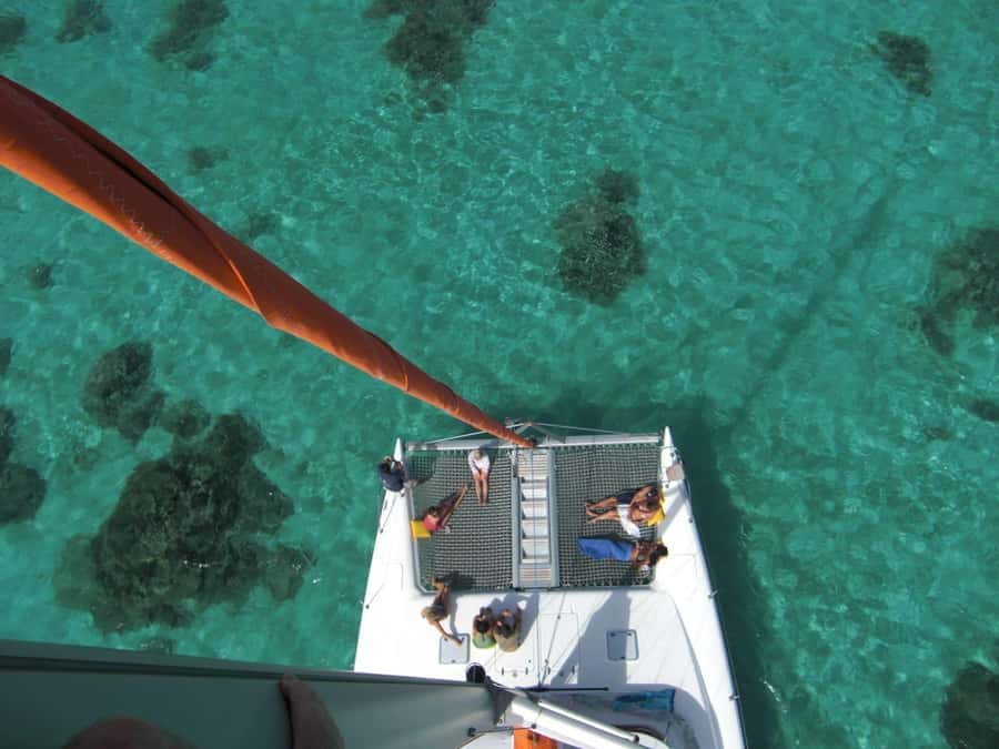 Catamaran cruise to Ile aux Cerfs from Pointe Jerome - Snorkeling in the largest lagoon