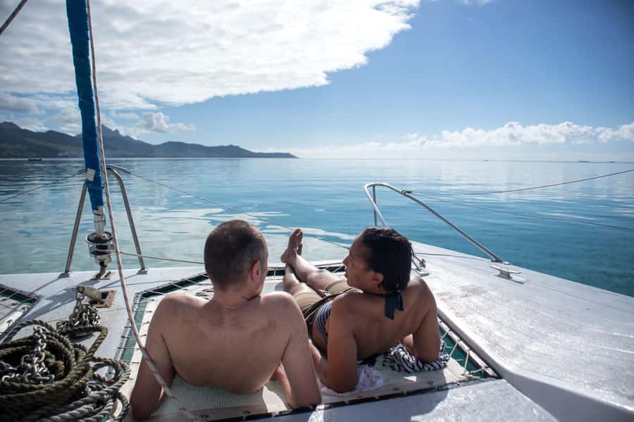 Catamaran Trip to Ile au Cerfs with Lunch and GRSE waterfall - Key points at a glance