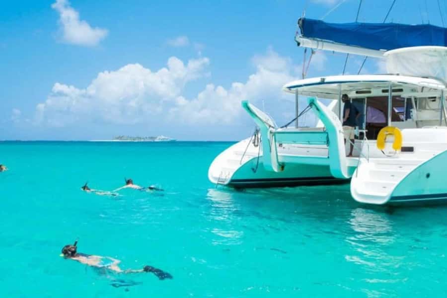 Catamaran trip to Ile Aux Cerfs With Two Way Transportation - Breakfast, barbecue, and drinks on board