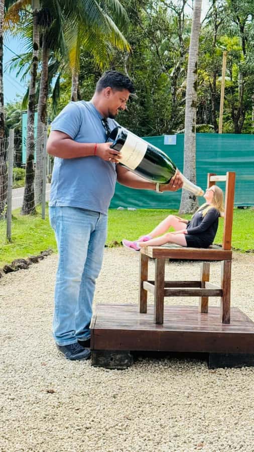 Chamarel: Curious Mauritius Entry Ticket - Curious Corner turns illusions into the main event