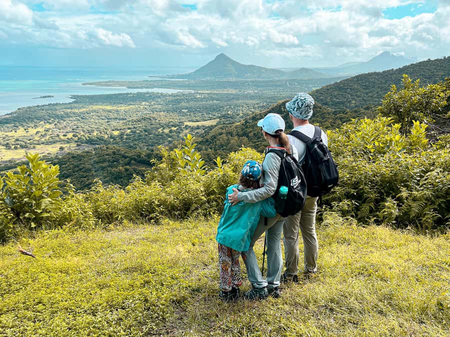 Chamarel: Sunset Mountain Hike - Kevin adds more than trail directions