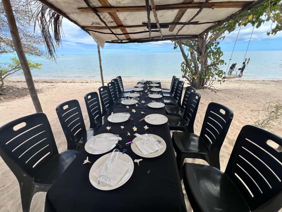 Exclusive:full-day/Dolphins watch& swimming Crystal Rock+Bbq - Meeting the boat at Le Morne Public Beach