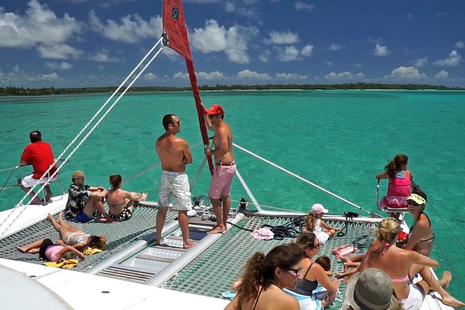 Exclusive Private Catamaran Adventure: Ile aux Cerf (Full Day Cruise incl Lunch) - Snorkeling in the lagoon