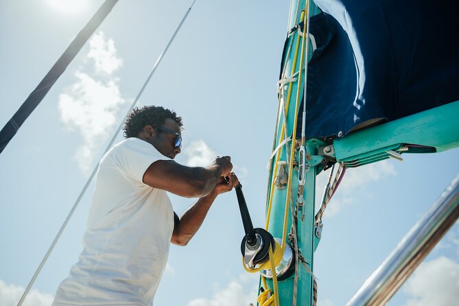 Full Day Catamaran Cruise - North Ilot Gabriel (sharing) - Three hours on Île aux Gabriel