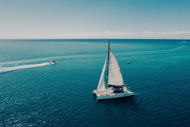 Full Day Catamaran Cruise on shared basis to Bénitiers Island - A short visit to Ile aux Bénitiers