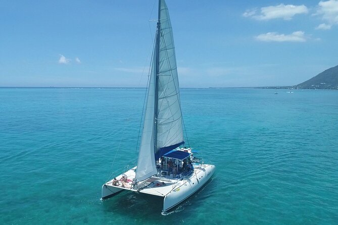 Full Day Catamaran Cruise on shared basis to Bénitiers Island - The crew and the mood on board