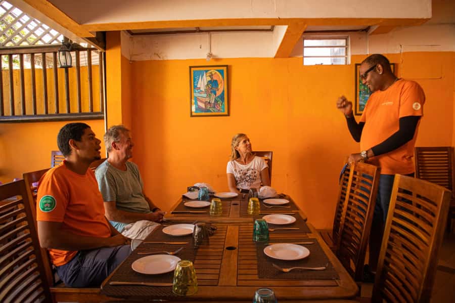 Grand Baie: Guided Walking Food Tour - Two local restaurant stops