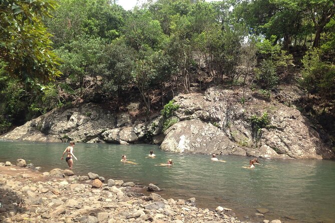 Hiking the Black River Gorges: Full-day with Lunch and Transfer - The swimming stop and picnic beside the river