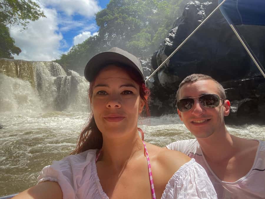 Ile aux Cerfs: Island & Waterfall Speedboat Tour with Lunch - The speedboat ride from Trou dEau Douce