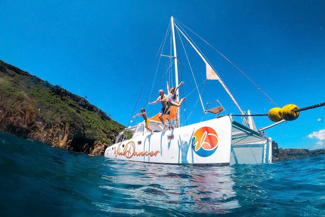 Ilot Gabriel Catamaran Cruise in Mauritius - Coin de Mire, birds, and marine life