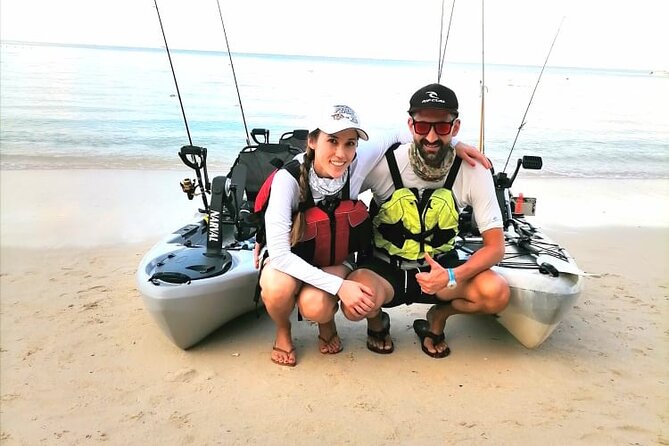 Kayak Fishing in Mauritius - Fishing instruction for first-timers and regular anglers