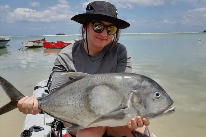 Kayak Fishing in Mauritius - What is included in the $165 price