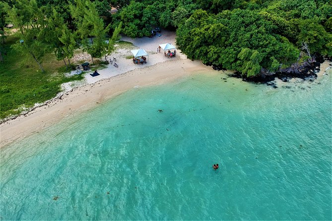 Luxury All-Inclusive Catamaran Cruise to Ile aux Cerfs and GRSE Waterfall - Setting sail from Trou dEau Douce