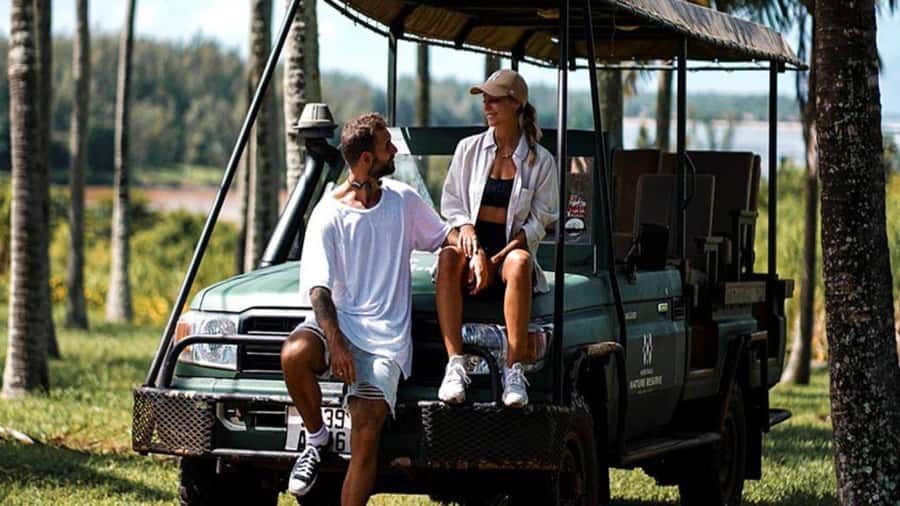 Mauritius 4x4 safari adventure with pick up - Riding through the 1,300-hectare reserve
