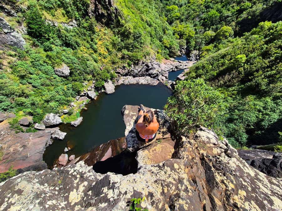 Mauritius-7 waterfalls short loop - Meeting at Keep The Pace near Henrietta