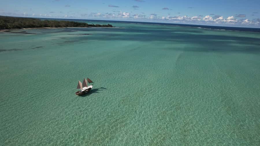 Mauritius: Boat trip to Ile aux Cerfs with Lunch/waterslide - Sega music on the return sail