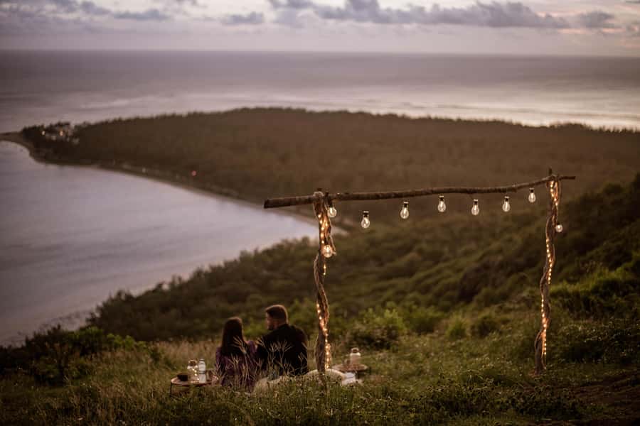 Mauritius: Exclusive Le Morne Sunset Hike & Aperitivo - Mauritian snacks, beer, sparkling wine, and time to pause