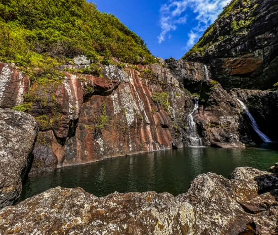 Mauritius: Full Canyon Tamarind Falls 5-Hour Hike - The real difficulty: roots, rock, and steep drops