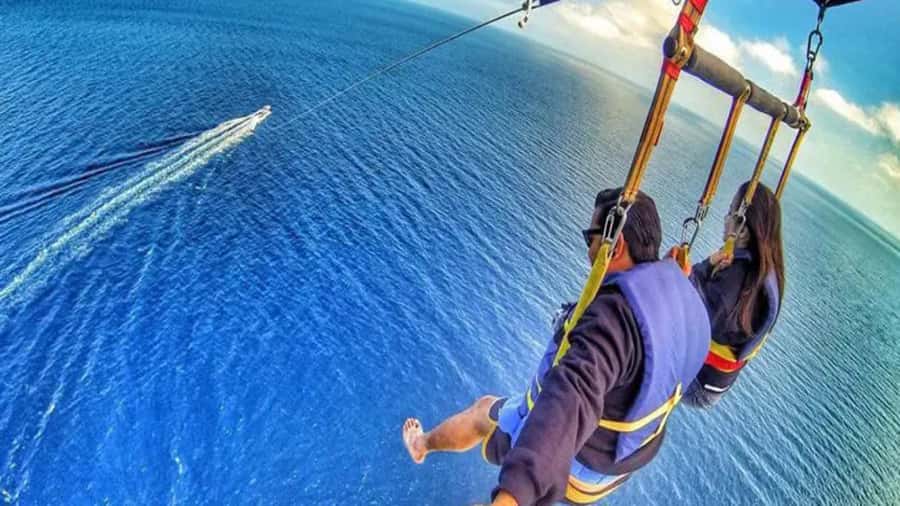 Mauritius: Ile aux Cerf Catamaran w/Waterfall Visit & Lunch - The sail back to Trou d’Eau Douce