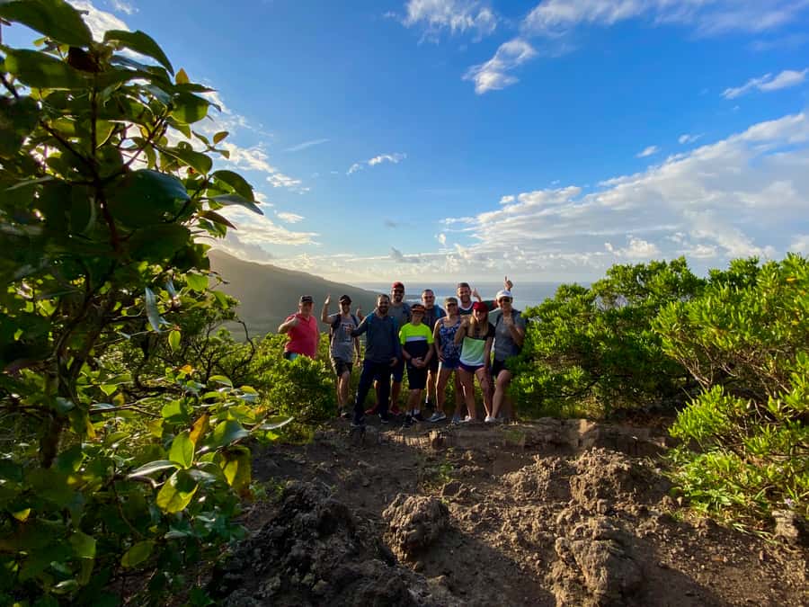 Mauritius: Le Morne Mountain UNESCO Eco Hike - The four scrambling sections at 340 meters