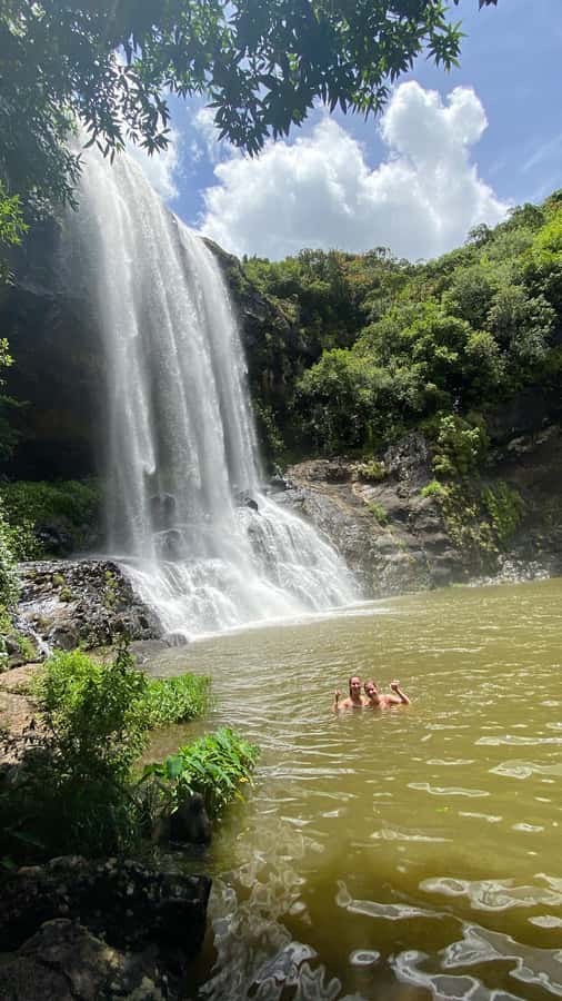 Mauritius Natirel : 7 cascades valley waterfall discovery - Tee’s guiding style adds value