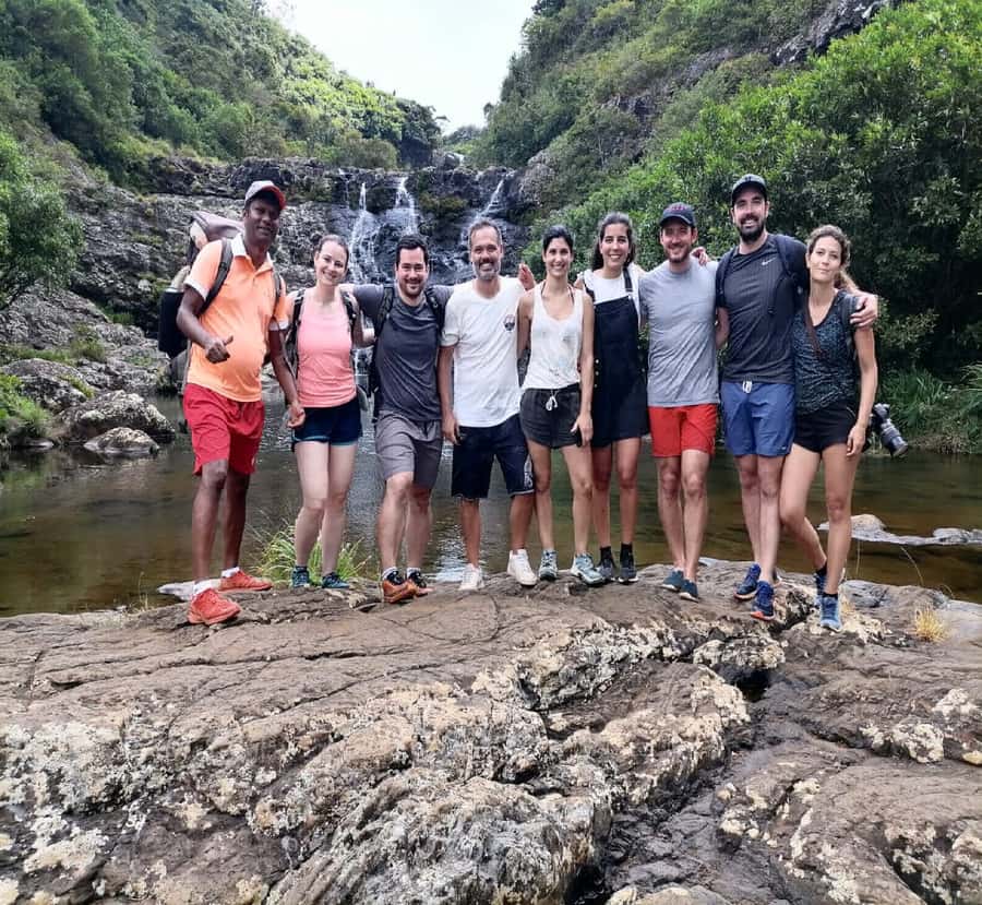 Mauritius: Tamarind Falls Guided Hike with Swim and Lunch - The fifth waterfall and the second optional jump