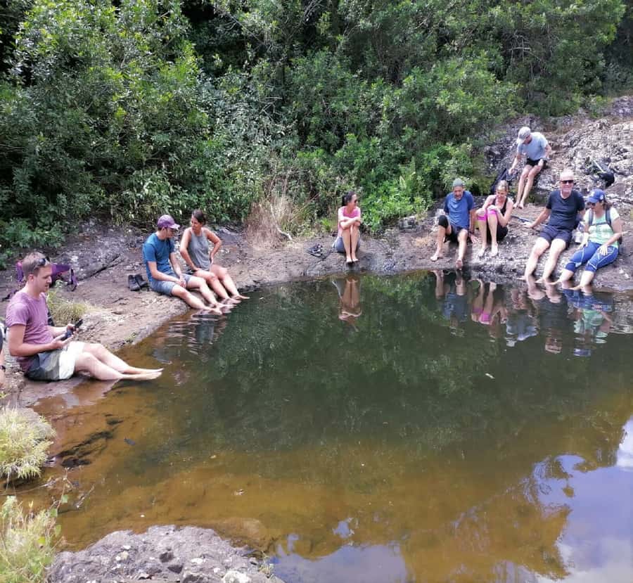 Mauritius: Tamarind Falls Guided Hike with Swim and Lunch - The return route is the part to respect