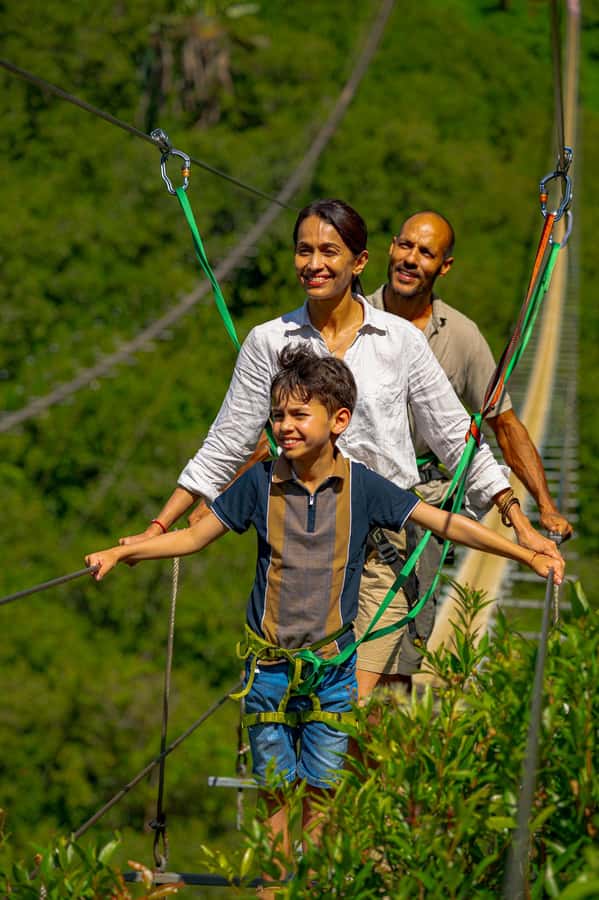 Mauritius: Vallé Advenature Park, Nepalese Bridge - Is $48 a fair price?
