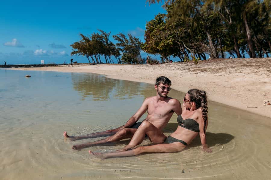North: Cruise to the flat island & Gabriel island.bbq lunch - Sailing Close to Coin de Mire