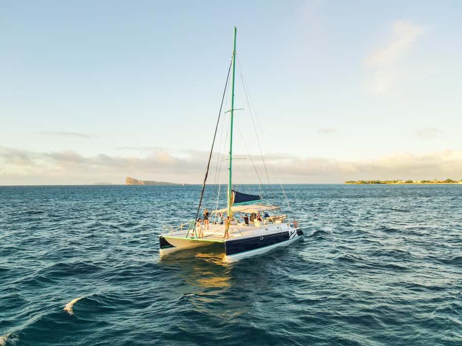 North of Mauritius: Sunset Catamaran Cruise, Drinks & Snacks - Setting Out From Sunset Boulevard in Grand Baie
