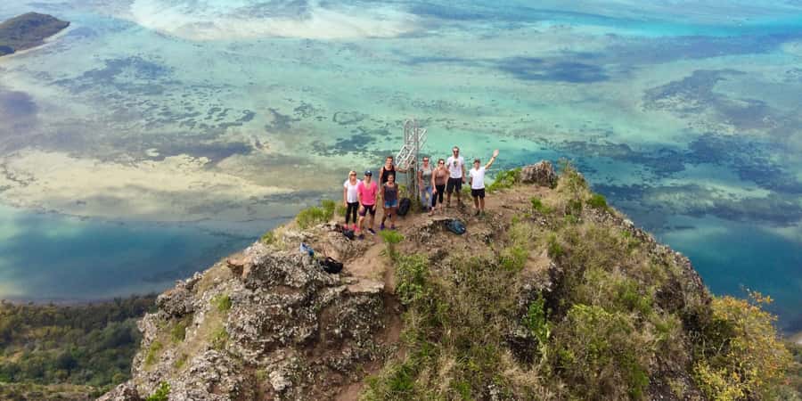 PRIVATE LeMorne Mountain Picturesque Hike-UNESCO Recognised - The winding trail and changing views