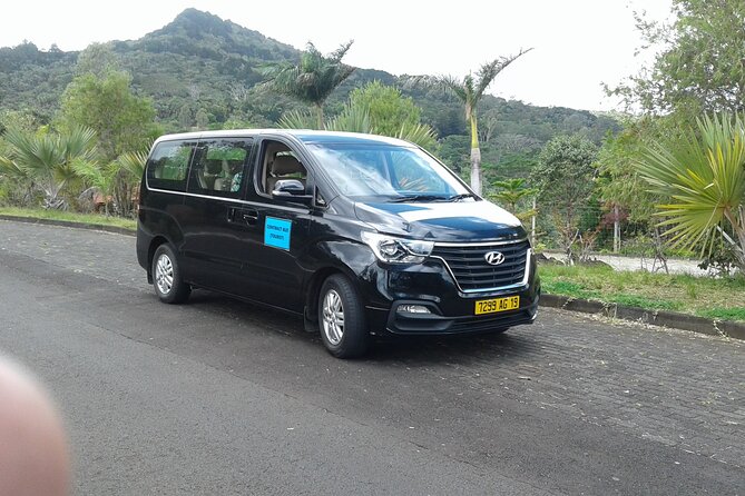 Private Luxury Minibus Transfer from Mauritius Airport to City - Finding your driver at Exit Gate 7