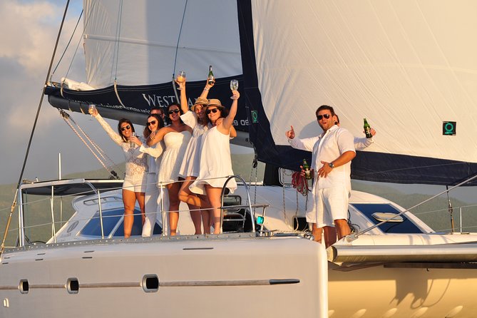 Sailing Catamaran Cruises - Snorkeling, swimming, and feeding reef fish