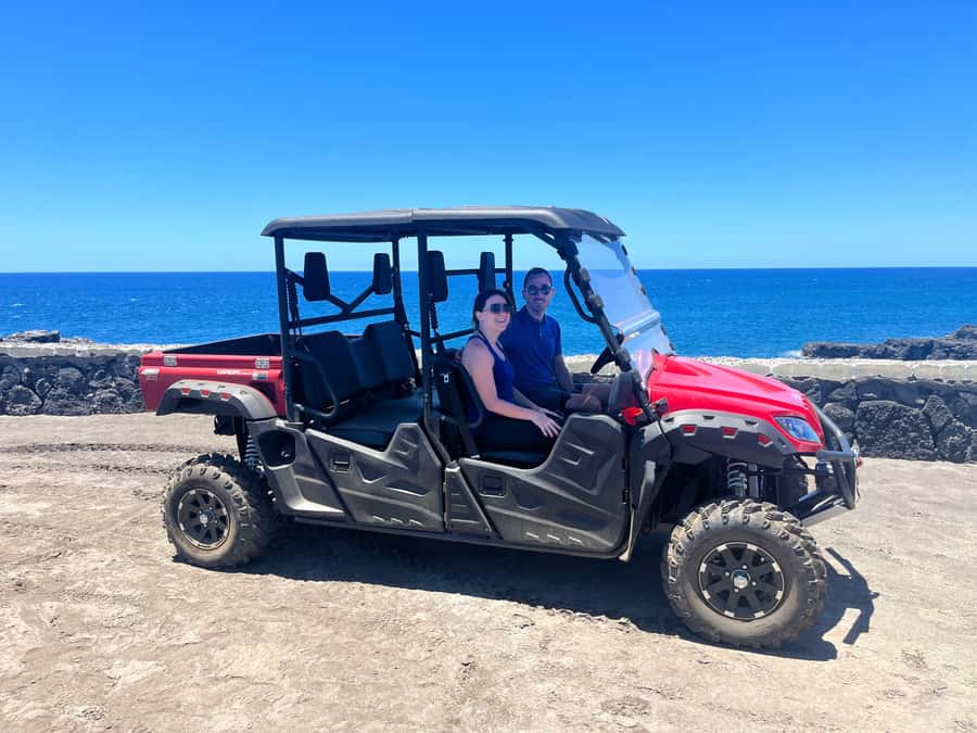 South Mauritius : Buggy Tour - Le Pont Naturel, a natural bridge over the sea