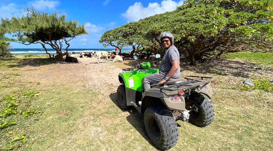 South Of Mauritius Quadbike and Snorkeling Blue Bay - Key points at a glance