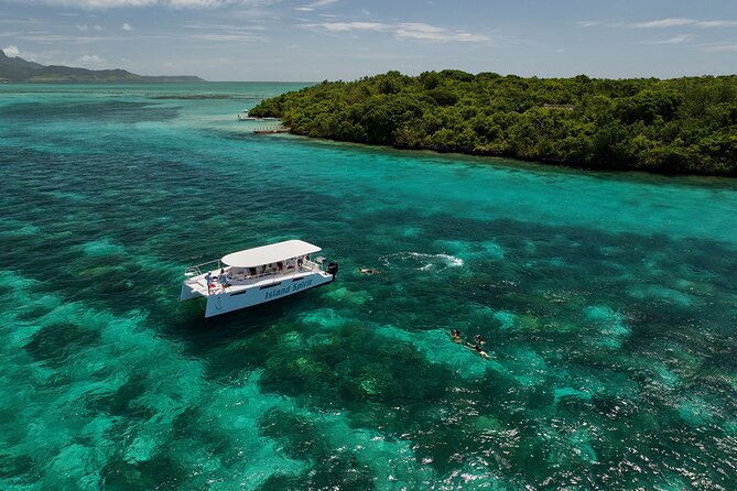 SouthEast Lagoon Discovery on shared basis on a Power Catamaran - Confirming the route before you book