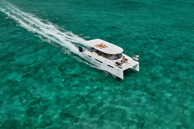 SouthEast Lagoon Discovery on shared basis on a Power Catamaran - Lunch, drinks, and the value of $82.22