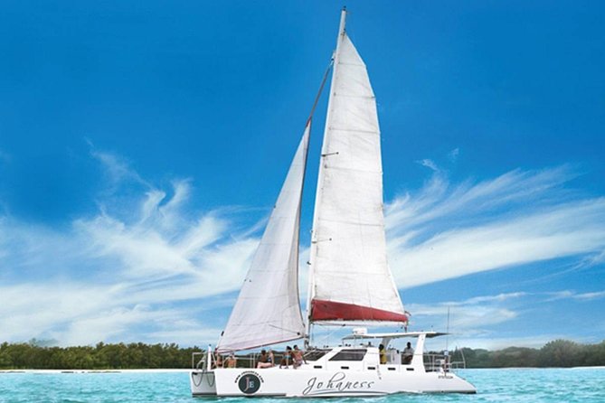 Spectacular Catamaran trip to Ile Aux Cerf with Lunch & Transfer - Grand River South East and the waterfall ride