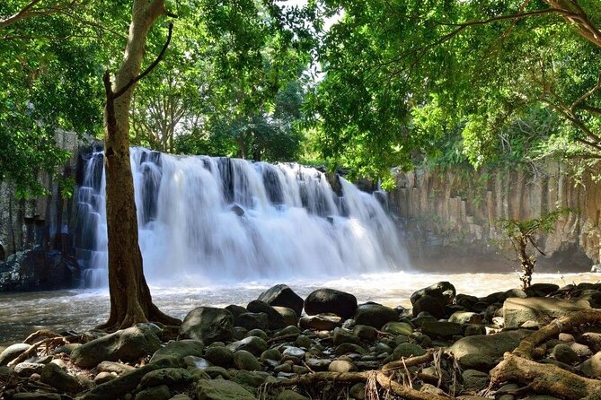 The Hidden Treasures of Mauritius, ALL INCLUSIVE Day Trip, Private SUV Car - Eau Bleue Waterfall begins the morning